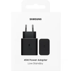 Zidni punjač Samsung 45W 4.05A 1 x USB-C Crni EP-T4511NBEGEU