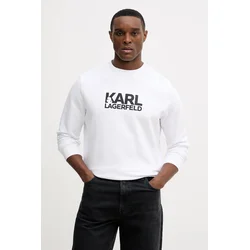 Bombažen pulover Karl Lagerfeld