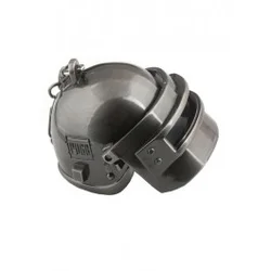 PUBG keychain - Gray Helmet