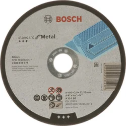 Bosch Lepljena rezna ploča za male ugaone brusilice, otvor 22,23mm, oSa PRO Metal 2608619774
