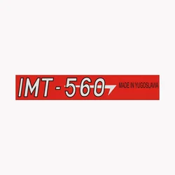 CAR 888 ACCESSORIES Nalepnica Imt 560 velika crvena