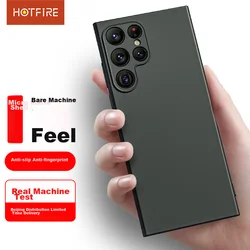 HotFire Maska za mobilni telefon Samsung Galaxy S22 Ultra, Crna