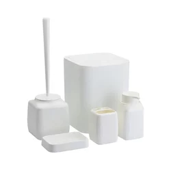 Kopalniški set CRYSTAL 5 kos bela