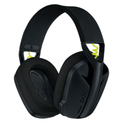 LOGITECH gaming slušalke G435 LIGHTSPEED WIRELESS, črne-rumene