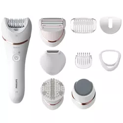 Philips Epilator Series 8000 BRE740/10 Wet & Dry epilator za žene BRE740/10