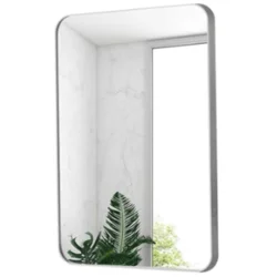 Ceramica lux Ogledalo alu-ram 60x80, silver, bez led-a - CL26 300046