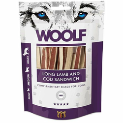 WOOLF Long Lamb and Cod Sandwich 100g