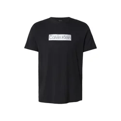 Calvin Klein Majica  svetlo siva / črna