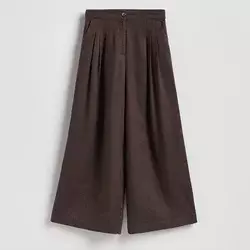 Reserved - Lanene plisirane pantalone