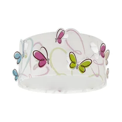 Dalber 62146 - Dečije plafonsko svetlo BUTTERFLY 2xE27/60W/230V