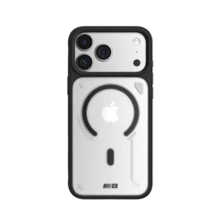 Lanxingxiansheng Maska za mobilni telefon IPhone 17 Pro, Providno-crna