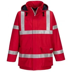 PORTWEST Vatrootporna kišna jakna antistatik Bizflame S785/ veličina M/ crvena