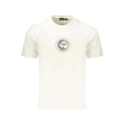 Napapijri Majica S-Phos NP0A4G5A Écru Relaxed Fit