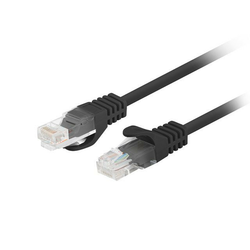 *Patchcord cat.5e 0,25M UTP črna