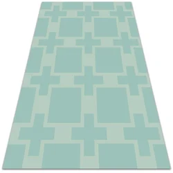 Decormat Vinilna preproga Geometrijski križi 80x120 cm