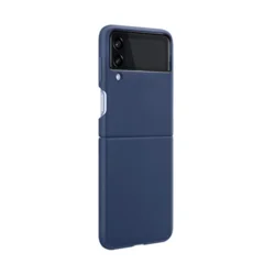 Torbica Elegant Fold za Samsung Z Flip 4 tamno plava
