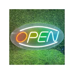 NEON svetleci reklamni znak Open