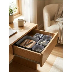Sinsay - Set organizatora 5 pack - svetlo siva