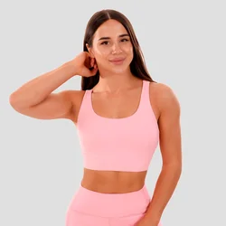 GymBeam Sportski grudnjak Cut-Out Pink