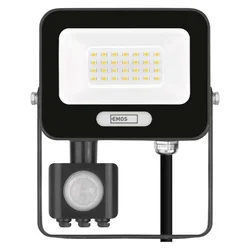 LED reflektor ZS2324B Glaro sa senz. pokreta 20W 2000lm NW crni Emos