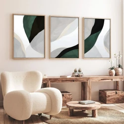 Wallity Uramljena slika Huhu229, 20x30 cm , 3 dela