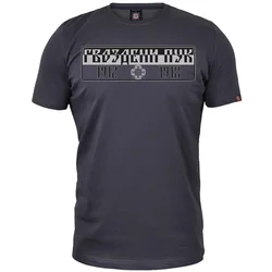 011Shop Muška majica kratkih rukava Gvozdeni Puk, Tamnosiva