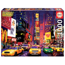 Educa - Puzzle Times Square, New York neon - 1 000 kosov