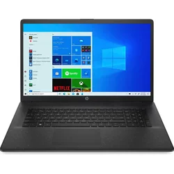 Laptop HP17-cp0415ng 17.3 FHD IPS/AMD Athlon 3150U/8GB/M.2 512GB/Black Win10Home 75W42EA