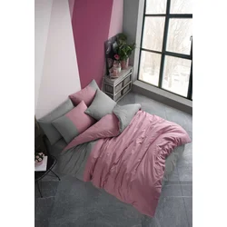 L`ESSENTIEL MAISON Poplin posteljina (200 x 220) Diamond Dusty Rose