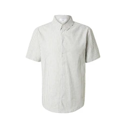 DAN FOX APPAREL Srajca Selim večbarvno zelena / bela
