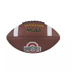 WILSON Lopta za ragbi NCAA Composite OHIO WTF1738XOHIO