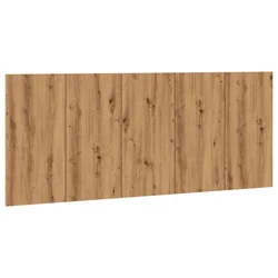 Vidaxl Posteljno vzglavje artisan hrast 200x1,5x80 cm konstruiran les