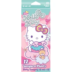 Colorino tempera barve Hello Kitty v tubi, 12 barv