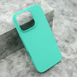 Futrola GENTLE COLOR za iPhone 16 Pro tirkizna