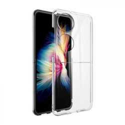 Maska Crystal Transparent Hard PC za Huawei P50 pocket transparent