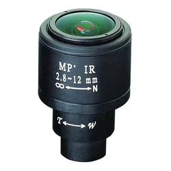Secutek 2,8 - 12 mm varifokalni objektiv M12x0,5