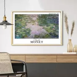 Wallity Dekorativna uramljena slika, 42x62cm, Šarena