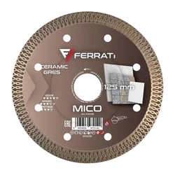 Diamantno rezilo Mico 125 mm