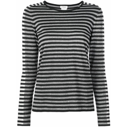 Akris Punto - striped jumper - women - Silver