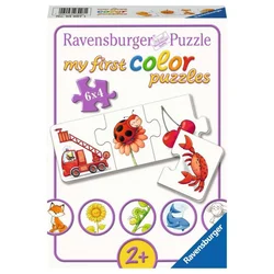 Ravensburger Slagalica Moje prve puzzle - sve boje, 6x4 dela