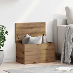 Kutija za spremanje s pohranom Umjetnički hrast 60 x 35 x 35 cm