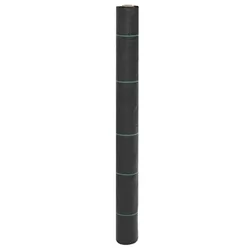 Vidaxl Membrana proti plevelu črna 1x10 m PP