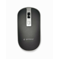 GEMBIRD MUS-4B-06-BS optical mouse, USB, black/silver
