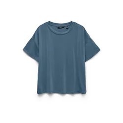 VERO MODA Majica VMFILLI golobje modra