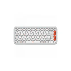 LOGITECH Tastatura POP ICON KEYS, Bežična International, Bela