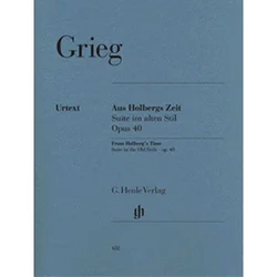 GRIEG: HOLBERG SUITE OP.40 NOTE