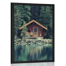 Plakat park Yoho v Kanadi - 60x90 silver