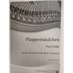 HOFLE/GRUNWALD:PLAPPERMAULCHEN ZITHER