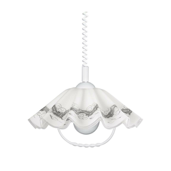 Prezent 74197 C01 - Spuštajući luster LYRA 1xE27/60W/230V