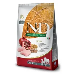 N&D AG Suva hrana za odrasle pse, Piletina i nar, Medium&maxi breed, 12kg